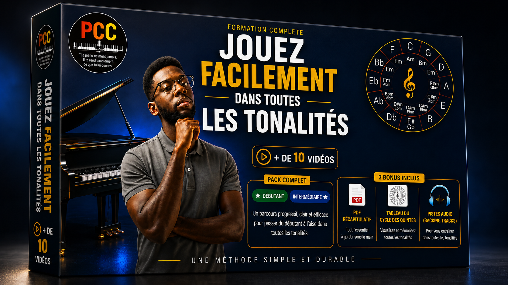 Comment jouer facilement dans toutes les tonalités